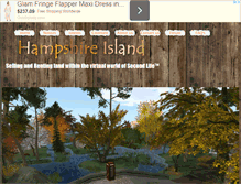 Tablet Screenshot of hampshireisland.com